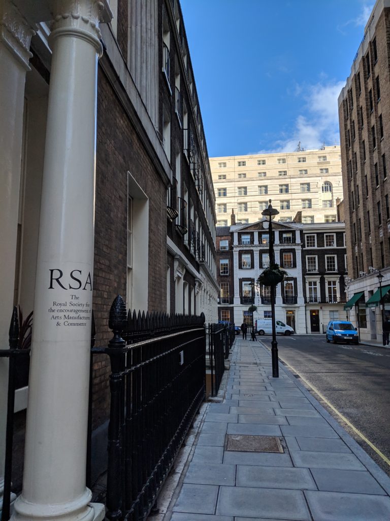 RSA building in London
